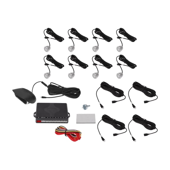Unique Bargains Reverse Backup Radar System Reverse Parking Sensors Front 4 8 Parking Sensor