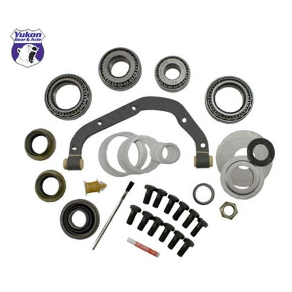 Convient aux Jeep Wrangler JK Yukon Gear & Axle 2007-2018 Kit d'Installation d'Anneau Différentiel et de Pignon YK D30-JK Kit Maître; DANA 30 JK Axle Rotation Inverse