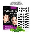 thumbnail image 4 of Parche Hidrocoloide Para Cubrir Espinillas, Parche Negro Transpirable Para Cubrir Espinillas, Dibujos Animados En Forma De Corazón De Estrella Para La Cara, 4 of 7