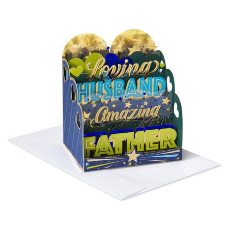American Greetings Father's Day Pop Up Card for Husband (Everything You Do)