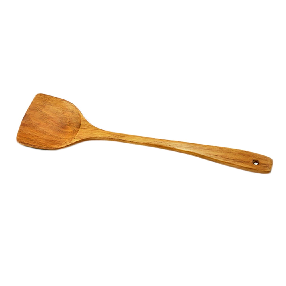Wood spatula non stick turner spatula pancake turner kitchen frying pan