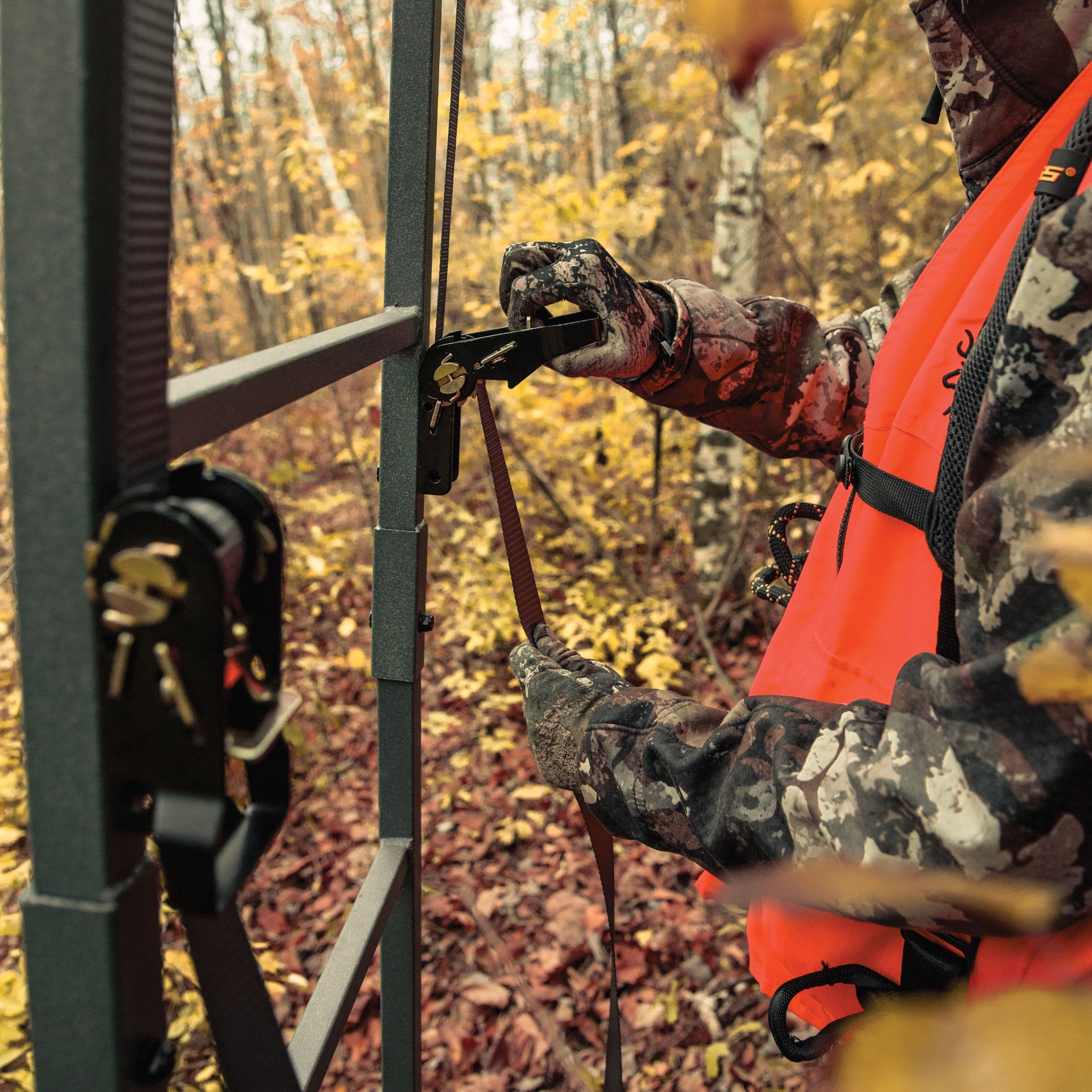 Rivers Edge® TwoPlex™ LS 2-Man Ladder Stand, 17'1” Height