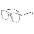 thumbnail image 1 of Gafas de montura grande con lentes de luz anti-azul de moda, hechas de TR y resina, 1 of 5