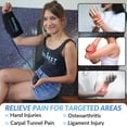 thumbnail image 4 of The Coldest Wrist Ice Pack - Ice Pack Wrist Brace w/Cold Therapy Air Compression - 8” X 16” Wrist Compression Sleeve for Wrist Sprain, Rheumatoid Arthritis, Tendinitis, Swelling Injuries, & More, 4 of 4