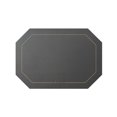 thumbnail image 2 of Neinkie Faux Leather Placemats, PU Table Mats, Waterproof, Stain Resistant, Heat Resistant, Non-Slip Easy to Clean for Kitchen Dining Table,Conference Table-15.75" x 11.81", 2 of 7