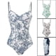 thumbnail image 4 of One Piece Swimsuit Set Conservative Swimsuit With Belly Cover for Summer, 4 of 5
