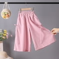 thumbnail image 5 of Girls Sweatpants Joggers Sweat Pants High Waisted Casual Pants with Drawstring 6-12 Months 12-24 Months 2t 3t 4t 5t 6t 7t 8t 9t Children(Pink,15-16 Years), 5 of 5