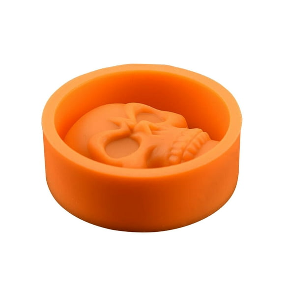 Orange Mini Silicone Baking Mold For Baking And Candy Making 1Pack