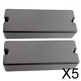thumbnail image 1 of Paquete de 3-6 cubiertas selladas para pastilla Humbucker de tipo cerrado para bajo eléctrico de 5 cuerdas 2 5 piezas, 1 of 8