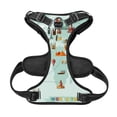 thumbnail image 5 of Picia World Travel Map No-Pull Dog Harness Reflective Front Clip Vest with Handle,Step-in Air Dog Harness,Adjustable 2 Metal Rings 4 Buckles,Easy to Put on & Take Off Medium, 5 of 9