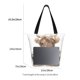 thumbnail image 3 of Disketp Cute Cow Bath Bolsa de Hombro Casual para Mujer, Bolso Cruzado para Compras, Viajes y Uso Diario, 3 of 6