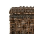 thumbnail image 3 of happimess Elijah 30.7" Wicker Storage Trunk, Brown, HPM9002A, 3 of 11