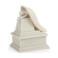 thumbnail image 5 of Perfect Memorials Small White Weeping Angel Cremation Urn, 5 of 9