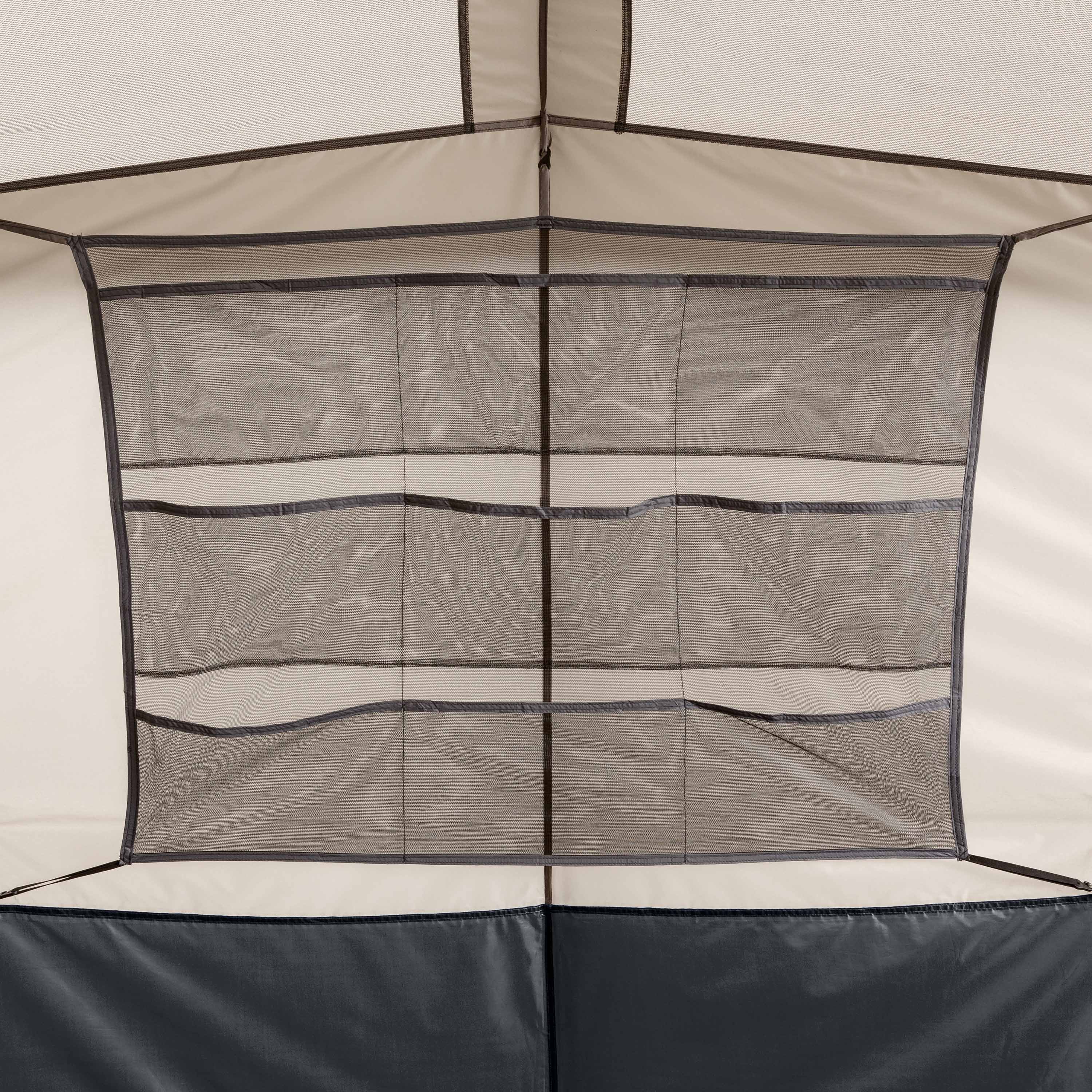 Carpa Instantánea Ozark Trail para 10 Personas, Tienda de Campaña Familiar de 2 Habitaciones con Cubierta para Lluvia 6