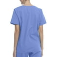 thumbnail image 3 of Scrubstar Core Essentials Unisex V-Neck Scrub Top, 3 of 6