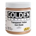 thumbnail image 2 of Golden Heavy Body Artist Acrylics - Transparent Yellow Iron Oxide, 8 oz Jar, 2 of 2
