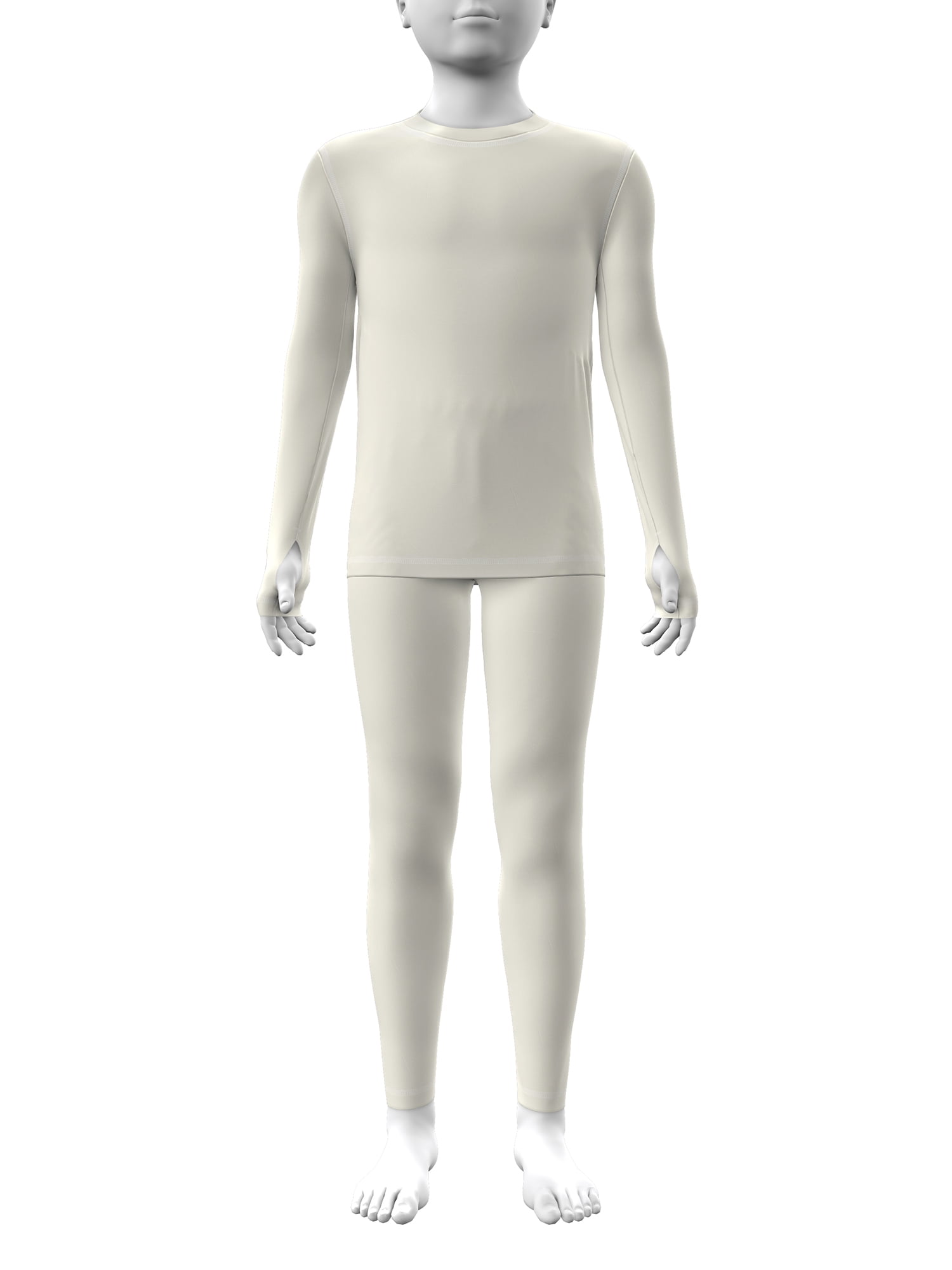 Athletic Works Boys Performance Thermal Base Layer 2PC Set, Sizes XS-XXL