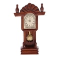 thumbnail image 1 of 1:12 Casa de en Miniatura Sala de Vintage Escritorio de Reloj Juguete, 1 of 7