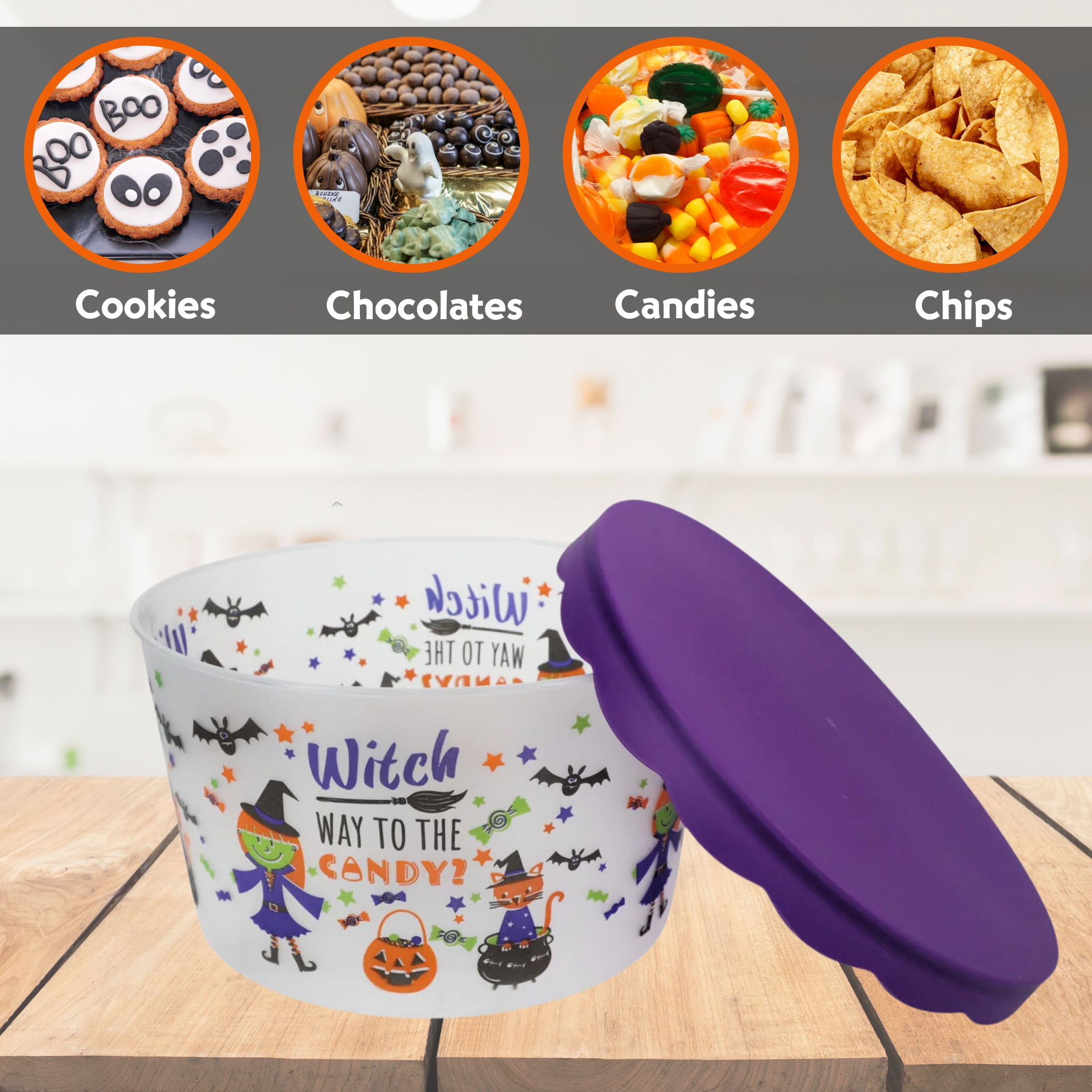 Holiday Home® Halloween Candy Square Halloween Meal Prep Food Storage  Containers, 20 pc - Kroger