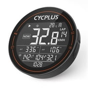 CYCPLUS Wireless Bike Computer Speedometer BT + Cycling Computer Waterproof with Cadence Sensor Heart Rate Monitor for MTB Mountain Bike Road Bike