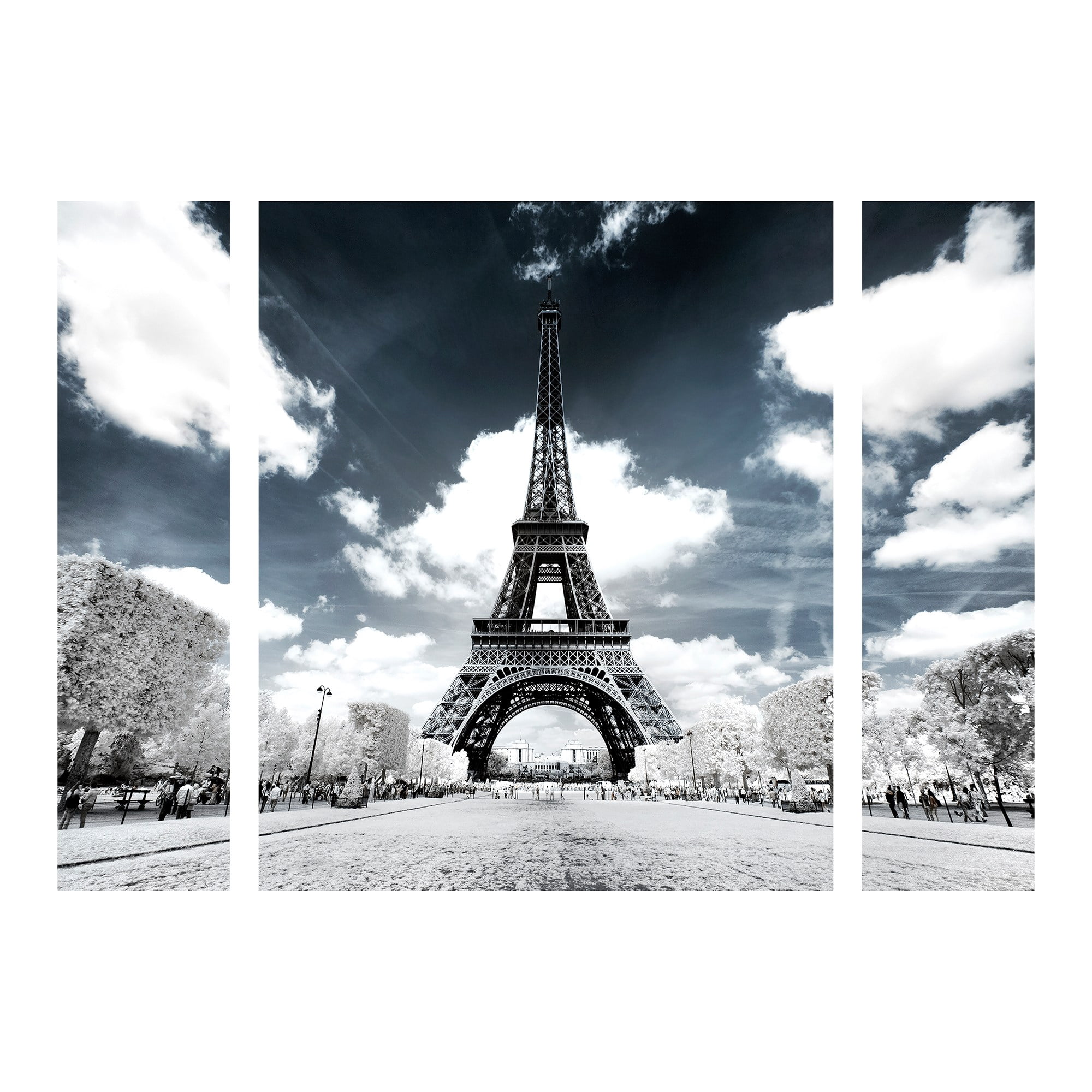 Trademark Fine Art 'Another Look at Paris 7' Multi-Panel Canvas Art Set by Philippe Hugonnard