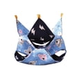 thumbnail image 2 of Cama colgante para hámster Yinane de verano Transpirable Oso Talla L, 2 of 8