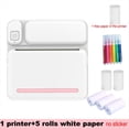 thumbnail image 1 of C19 Printer Portable Thermal Printer Photo Pocket Thermal Label Printer 58mm Printing Wireless Bluetooth Android IOS, 1 of 5