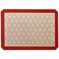 thumbnail image 1 of Tapete de silicona para hornear con diseño circular, antiadherente, multifunción, para hornear galletas y cocina, 1 of 1