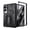 Black, variant on Decase Heavy Duty Shockproof Case for Samsung Galaxy Z Fold 8 with Kickstand Magnetic Hinge Protection Matte Armor Cover, Black