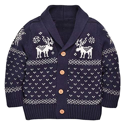 girls christmas cardigan