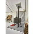 Guide Gear Large Outdoor Wood Burning Stove Portable with Chimney Pipe