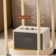 thumbnail image 5 of pstuiky Mesa auxiliar con estante de almacenamiento|mesa de centro|mesita de noche|carrito de almacenamiento|estante móvil para dormitorio|sala de estar, 5 of 6