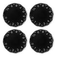 thumbnail image 4 of 4Pcs Guitar Knob, Plastic 24 Fine Splines Bass Control Knob Replacement  Bass Control Knob, 4 of 8