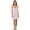 Pink, variant on Women's Poly Cotton Sleeveless Nightgown Chemise