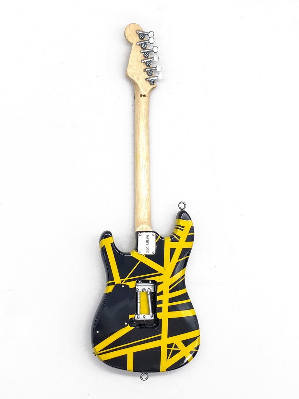 EVH - Eddie Van Halen - Bumblebee Black & Yellow Mini Guitar Replica Collectible