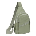 thumbnail image 1 of Bolso bandolera para mujer, impermeable, con correa ajustable y cremallera, para viajes al aire libre, ideal para deportes y actividades al aire libre., 1 of 8