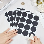 360Pcs Chalkboard Labels Round Blackboard Labels Stickers PVC Waterproof Reusable Erasable Blank Stickers Peel and Stick for DIY Pantry Jar Canisters Office Home Kitchen