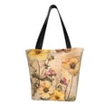 thumbnail image 1 of Easygdp Vintage Floral Butterfly Collage Bolso de Hombro para Mujer, Bolso Bandolera y Cartera de Mano Elegante para Uso Diario, 1 of 6