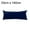 Royal Blue, variant on Unique Bargains Body Pillow Covers 300 Thread Count Cotton Pillowcases Set of 2 Coffee 20" x 48"