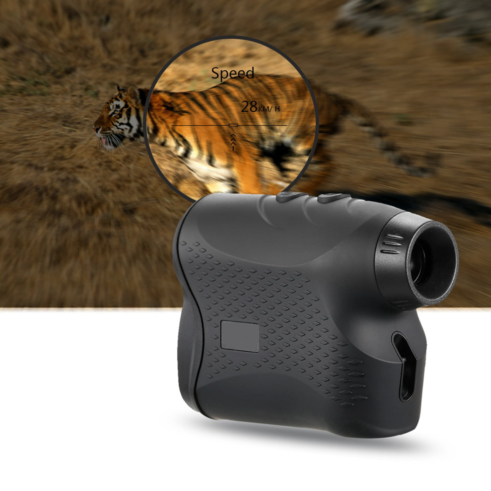 Elowen rangefinder Rangefinder 600M / 900M Rangefinder Distance Meter Speed Tester Range Finder Digital Hunting Measurement Monocular Telescope