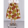 thumbnail image 5 of Cotton Bow Knot Skirts African Print Skirts for Women Traditional African Women Clothing WY03052, 5 of 5
