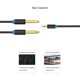 thumbnail image 3 of Conector de doble adaptador Enchufe de 3,5 mm para un adaptador de .5mm a cable de sonido 1 metro 1 metro Magideal Conector de doble adaptador, 3 of 6