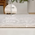 thumbnail image 6 of JONATHAN Y MODERN PERSIAN 4 x 6 Area Rug, Modern Persian Vintage Medallion - Cream, MDP100C-4, 6 of 6
