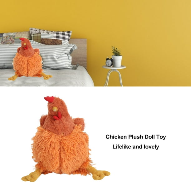 Stuffed Animals Toy, Chicken Plush Toy Lifelike for Children