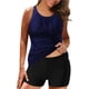 thumbnail image 4 of Moda mujer sólido Sexy Bikini push-up acolchado traje de baño traje de baño conjunto de ropa de playa Fridja  nalpqowj60413, 4 of 7
