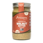 Artisana Natural Walnut Butter  (14oz) | No Sugar, No Salt, No Palm Oil Added