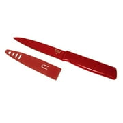 Angle View: Kuhn Rikon Colori Utility Knife, 5-Inch, Red