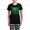 With Checker Pant, variant on CafePress - Jewish St. Patrick's Day Women's Dark Pajamas - Women's Short Sleeve Print T-Shirt and Pants Dark Cotton Pajama Set