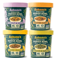 thumbnail image 7 of Aahana’s Sprouted Power Bowl Variety Pack - Gluten-Free, Plant-Based Instant Meal with Sprouted Lentils- 16g Protein, 13g High Fiber, Vegan, Non-GMO, Kosher - Just Add Water (4 Pack), 7 of 7