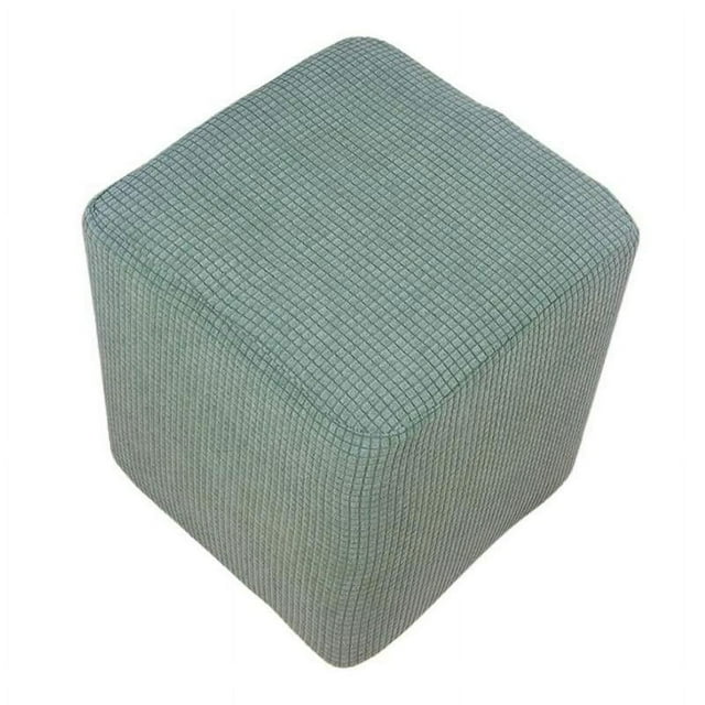Foot Stool Slipcover Stretch Ottoman Footstool Covers red
